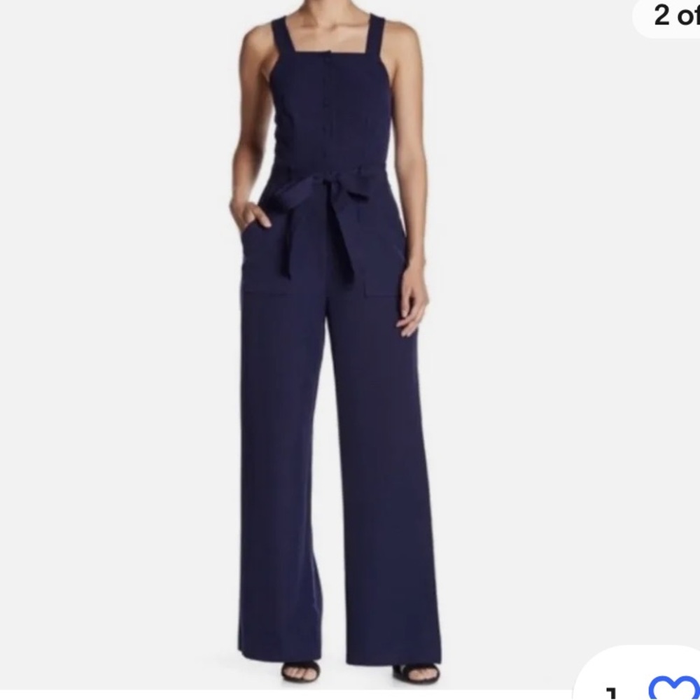Adelyn Rae Cross Back Jumpsuit - Picture 8 of 8